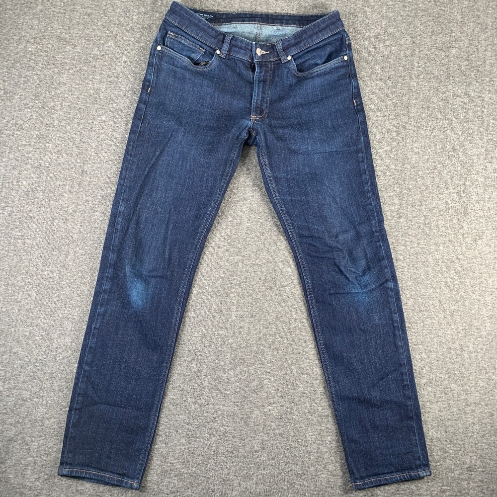 Peter Millar Crown Crafted Jeans Men 32x30 Dark Blue Denim Stretch